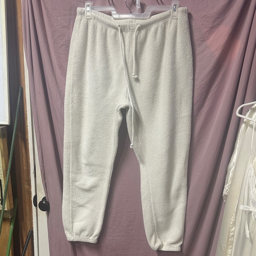 Como Vintage Women's Soft Cream Pajama Pants